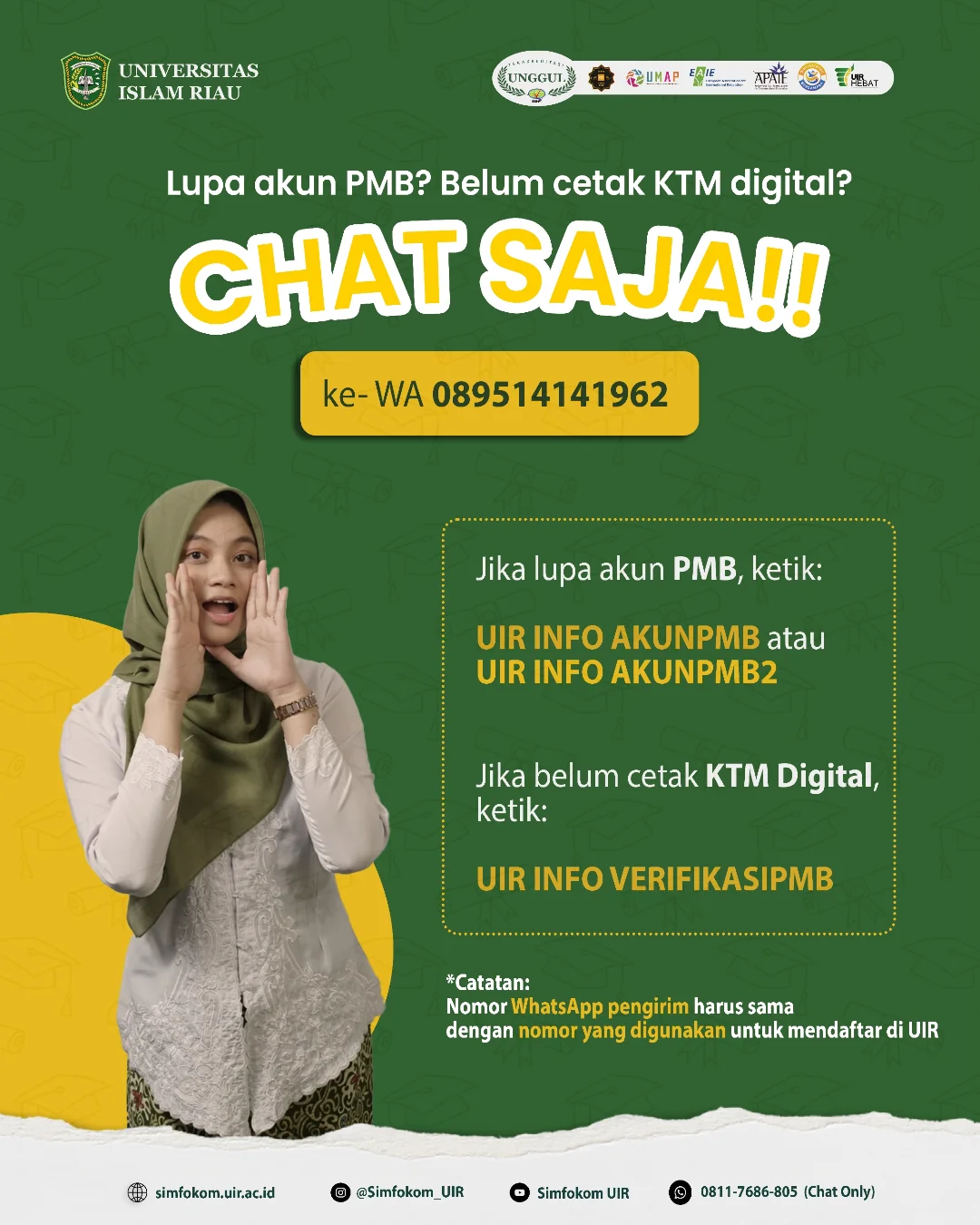 Solusi Lupa Akun PMB dan Cara Cetak KTM Digital