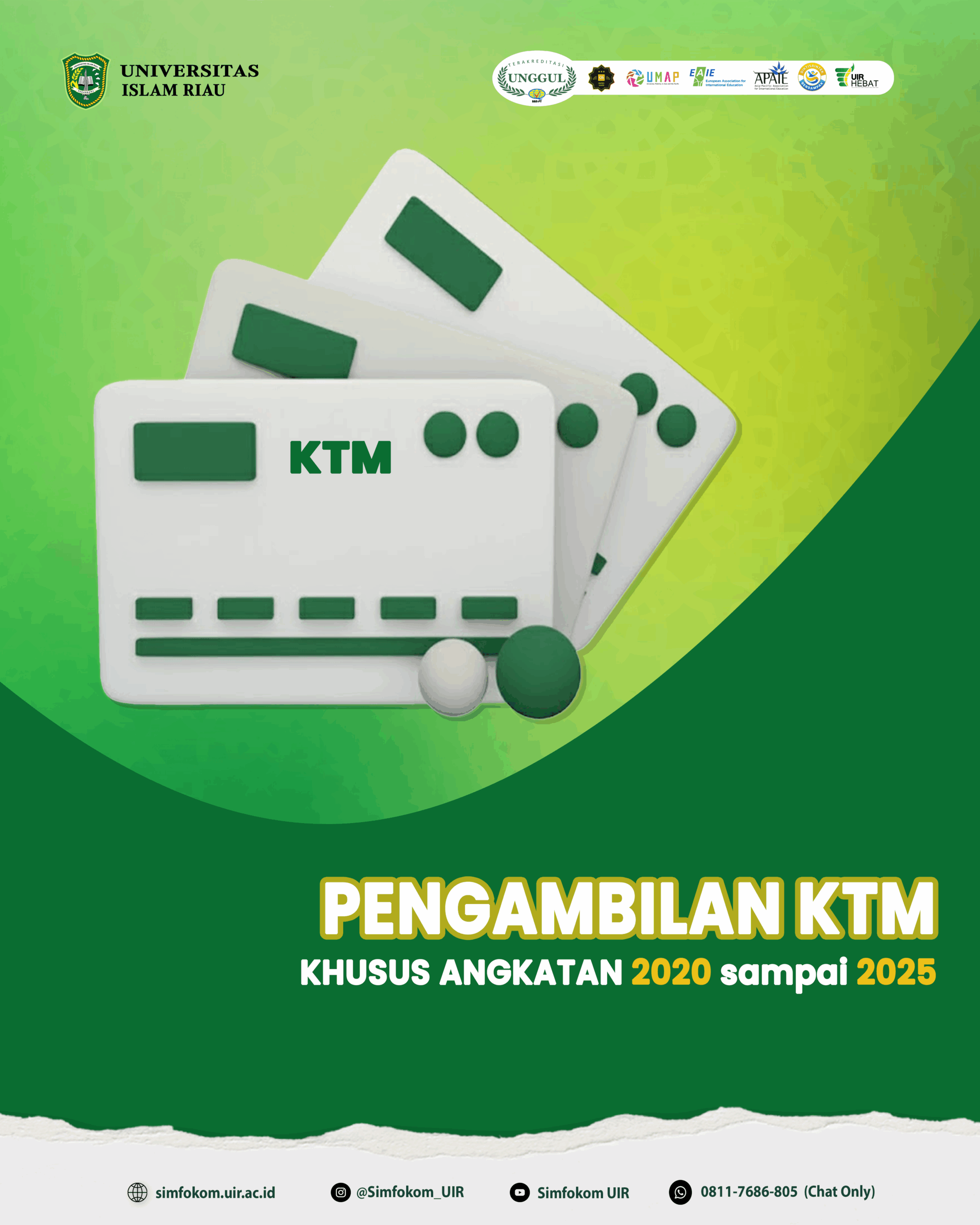 ILUSTRASI PENGAMBILAN KTM MAHASISWA ANGKATAN 2025
